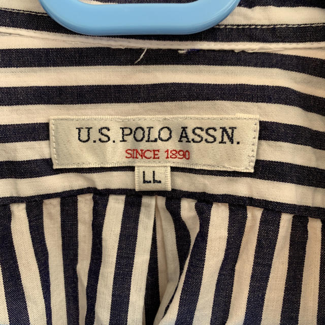 しまむら(シマムラ)のU.S POLO ASSN ストライプシャツ レディースのトップス(シャツ/ブラウス(長袖/七分))の商品写真