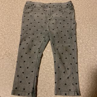 ザラキッズ(ZARA KIDS)のZARA baby ♡ハート柄レギンスパンツ86cm(パンツ)