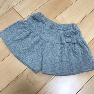 ベベ(BeBe)の【美品・最安値】BUZZ FUZZ by BEBE♡キュロット風パンツ グレー(パンツ/スパッツ)