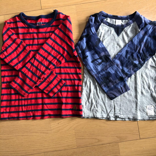 GAP(ギャップ)のみっちー様専用！！GAP ロンT カットソー　長袖シャツ キッズ/ベビー/マタニティのキッズ服男の子用(90cm~)(Tシャツ/カットソー)の商品写真