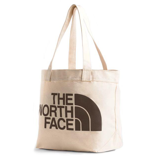 THE NORTH FACE(ザノースフェイス)のノースフェイス ★ ベージュ トートバッグ エコバッグ ロゴ 男女兼用 メンズのバッグ(トートバッグ)の商品写真