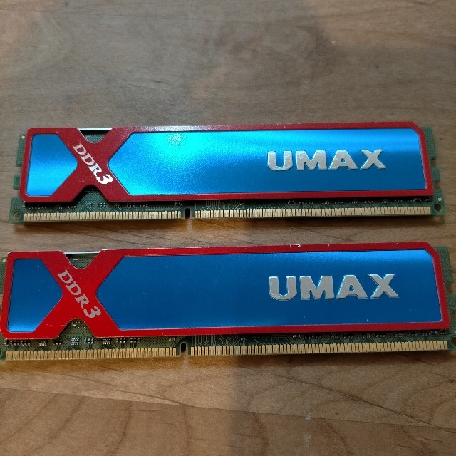 Umax DDR3 1600 8Gx2 16G メモリ