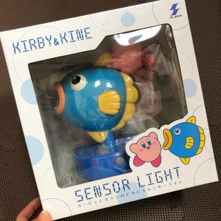 ニンテンドウ(任天堂)の新品未開封 星のカービィセンサーライト カービィとカインのピカピカセンサーライト(キャラクターグッズ)