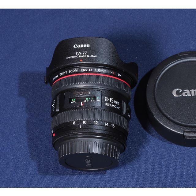 専用出品　Canon EF 8-15mm F4L フィッシュアイ　レンズ　一眼