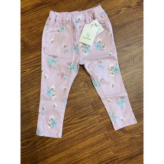 ブランシェス(Branshes)の(あき様専用)キッズ　ベビー　花柄パンツ　ピンク(パンツ/スパッツ)