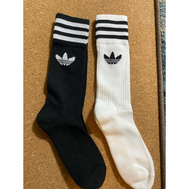 adidas(アディダス)の新品★アディダス　靴下　24-26  2足セット★ レディースのレッグウェア(ソックス)の商品写真