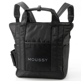 マウジー(moussy)のmoussy 2way ロゴトート バックパック リュック(トートバッグ)