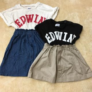 エドウィン(EDWIN)のm⭐︎様　エドィン EDWIN ワンピース 100 80(ワンピース)