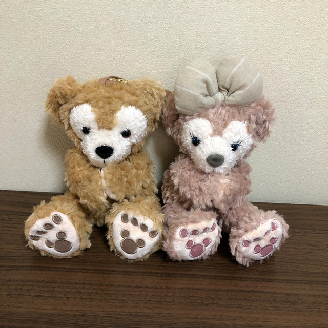 ダッフィー&シェリーメイ⭐︎ぬいぐるみポーチ⭐︎リメイク⭐︎２点セットディズニーシー