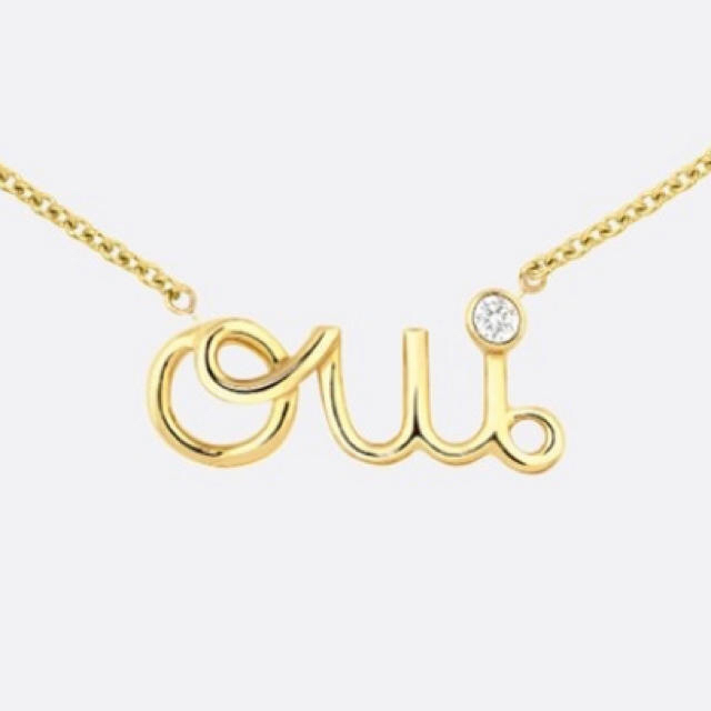 最安 Dior - Dior ouiネックレス ネックレス - aatsp.com.br ディオール oui ネックレス イエローゴールド ダイヤモンド y18 ウィ