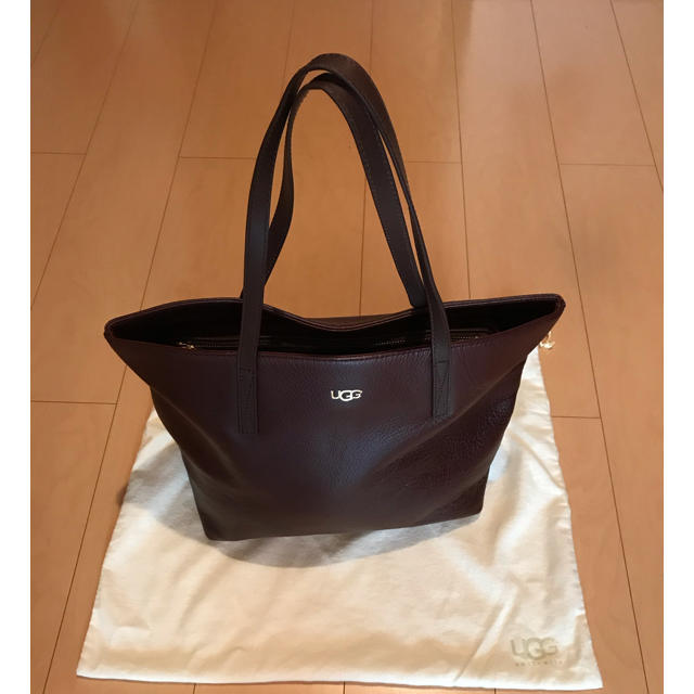 UGG(アグ)レザー トートバッグ ☆ 希少 - トートバッグ