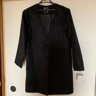 シマムラ(しまむら)の🖤しまむら🖤レディースコート🖤ノーカラーコート🖤新品未使用🖤(ロングコート)