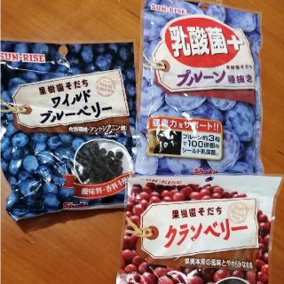 乳酸菌プルーン　ワイルドブルーベリー　クランベリー(菓子/デザート)