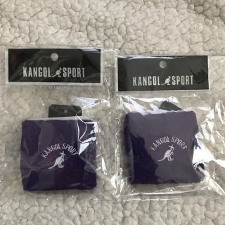 カンゴール(KANGOL)のカンゴール  KANGOL リストバンド 2個セット パープル(その他)