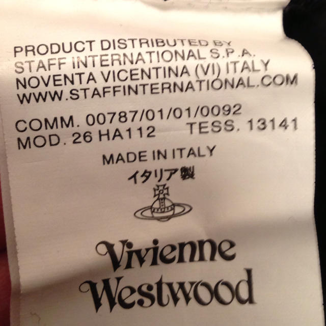 Vivienne Westwood(ヴィヴィアンウエストウッド)の【新古品】ヴィヴィアンニット黒★ レディースのトップス(ニット/セーター)の商品写真