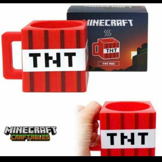 TNT マグカップ コップ　マインクラフト Minecraft エンタメ/ホビーのおもちゃ/ぬいぐるみ(キャラクターグッズ)の商品写真