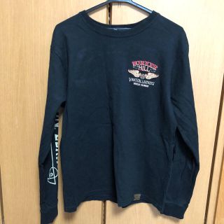 バンソン(VANSON)のバンソン　VANSON 黒ロングTシャツ(Tシャツ/カットソー(七分/長袖))