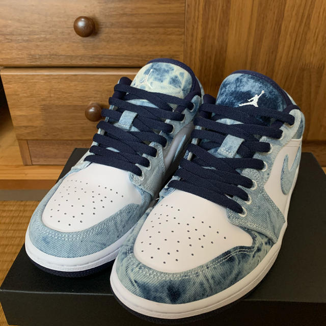 AIR JORDAN 1 LOW WASHED DENIM