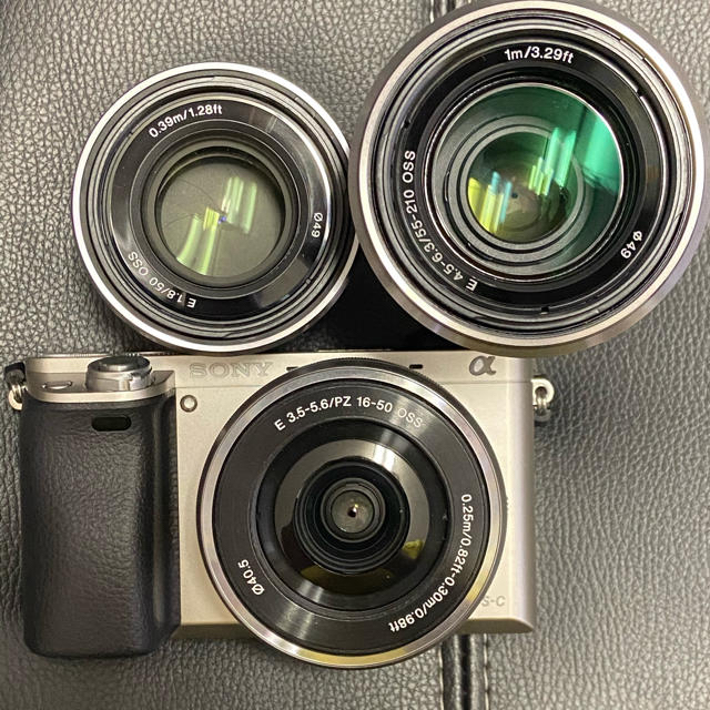 としみん様専用 ソニー α6000 レンズ3つ付き! SONY