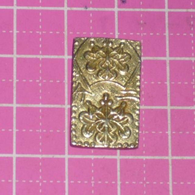 ★　江戸時代の金貨　★　安政二分判金　購入時の評価は美品