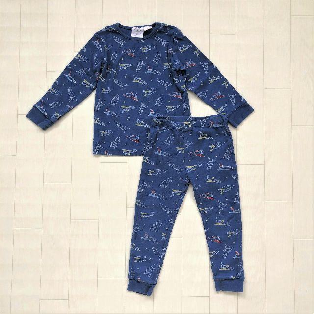 ZARA KIDS(ザラキッズ)の専用★ zara baby スペースシャトル柄パジャマ 100cm キッズ/ベビー/マタニティのキッズ服男の子用(90cm~)(パジャマ)の商品写真