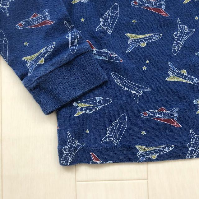 ZARA KIDS(ザラキッズ)の専用★ zara baby スペースシャトル柄パジャマ 100cm キッズ/ベビー/マタニティのキッズ服男の子用(90cm~)(パジャマ)の商品写真