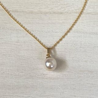 k14gf♡ひとつぶ・あこや真珠のネックレス 7.0～7.5mm(ネックレス)