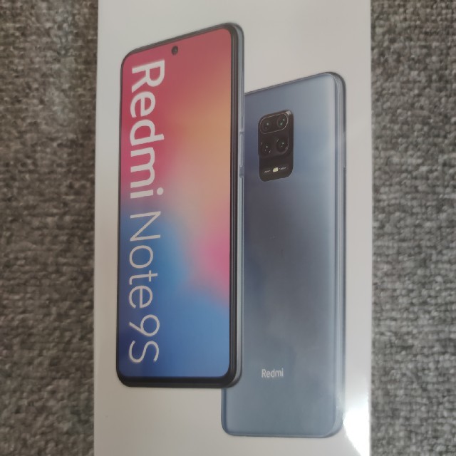 SIMフリー新品:未開封　Redmi note 9s 64G