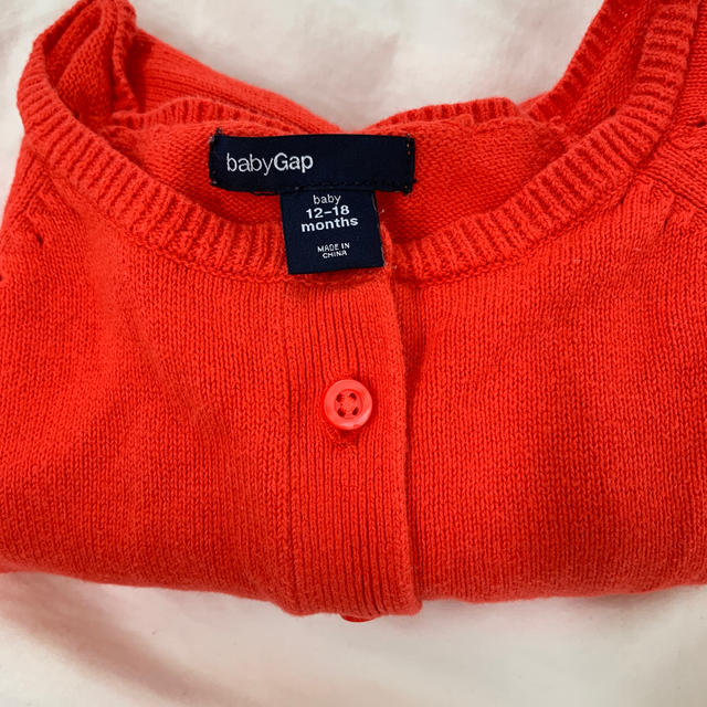 babyGAP(ベビーギャップ)のbaby Gap カーディガン キッズ/ベビー/マタニティのベビー服(~85cm)(カーディガン/ボレロ)の商品写真