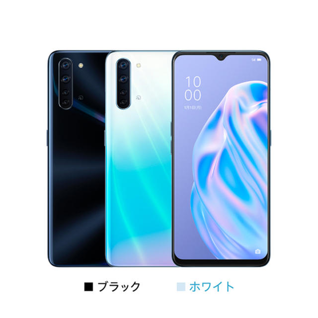 ANDROID - oppo reno3A 白3台　黒1台