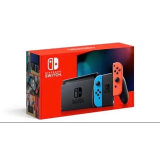 ニンテンドースイッチ(Nintendo Switch)の新品未使用　Nintendo Switch 本体　ネオンブルー(家庭用ゲーム機本体)