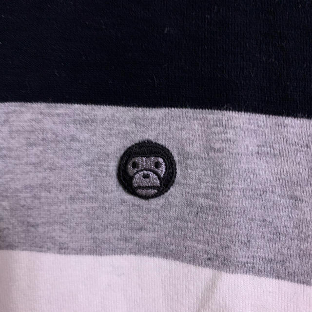 A BATHING APE(アベイシングエイプ)のa123【A BATHING APE】milo マイロ　ロンT  ボーダー柄 メンズのトップス(Tシャツ/カットソー(七分/長袖))の商品写真