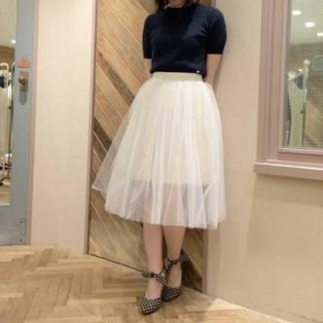 SNIDEL(スナイデル)のスナイデル チュールスカート レディースのスカート(ひざ丈スカート)の商品写真