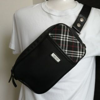 BURBERRY BLACK LABEL - バーバリーブラックレーベル ボディバッグの