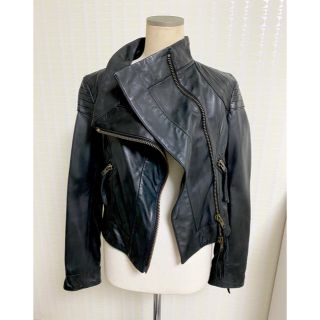 ヴィヴィアン(Vivienne Westwood) ライダースジャケット(レディース)の ヴィヴィアン(Vivienne Westwood) ライダースジャケット(レディース)の