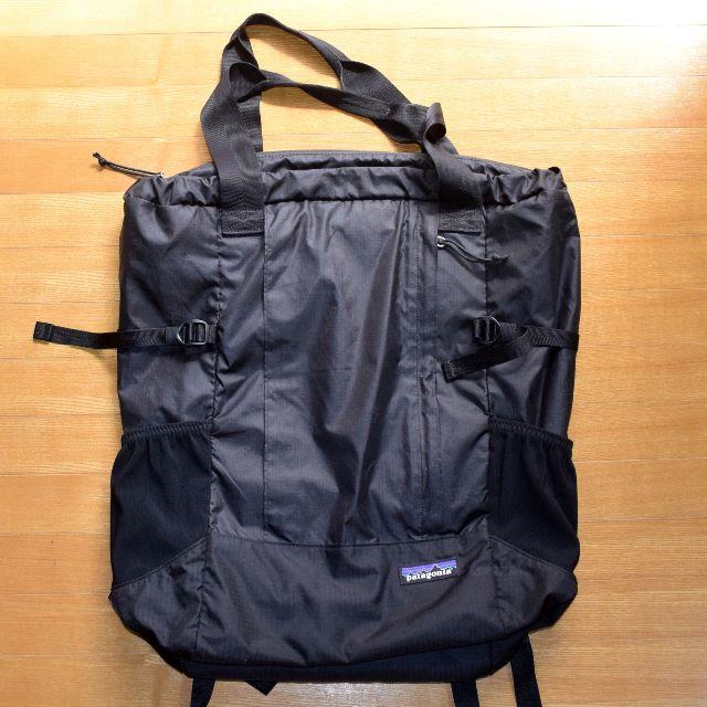 美品 パタゴニア 2WAYバッグ リュック ライトウェイトトラベルトート