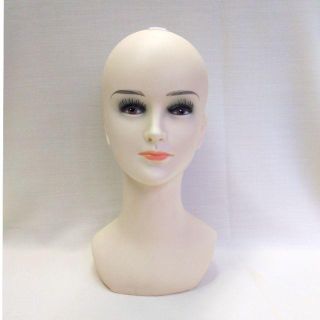 新品 未使用 ヘッドマネキン 頭部 ウィッグスタンド 女性型(その他)