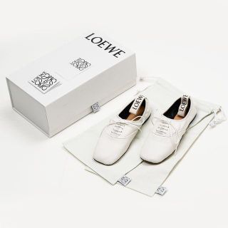 ロエベ(LOEWE)のLOEWE ロエベ Derby ソフトダービーフラットシューズ 37/24cm(バレエシューズ)