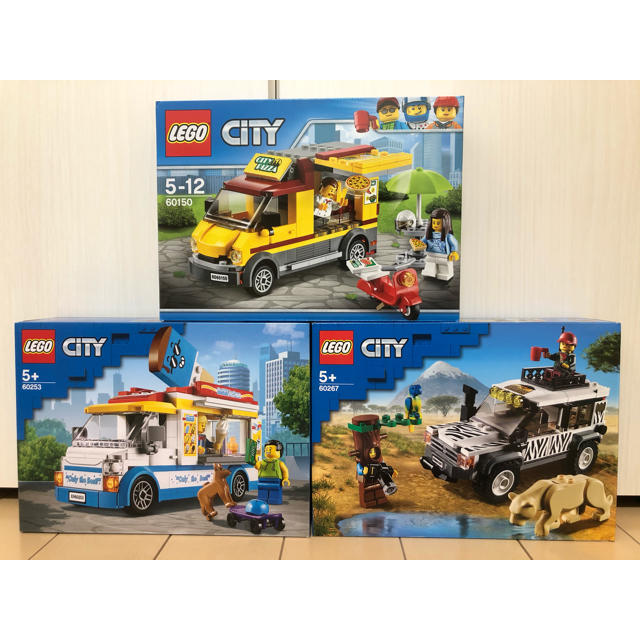 Lego(レゴ)のレゴ(LEGO) 3点セット 60150 60253 60267 キッズ/ベビー/マタニティのおもちゃ(積み木/ブロック)の商品写真