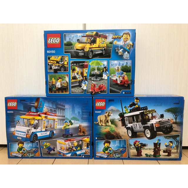 Lego(レゴ)のレゴ(LEGO) 3点セット 60150 60253 60267 キッズ/ベビー/マタニティのおもちゃ(積み木/ブロック)の商品写真