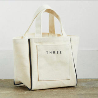 スリー(THREE)のTHREE トートバッグ　ノベルティ(トートバッグ)