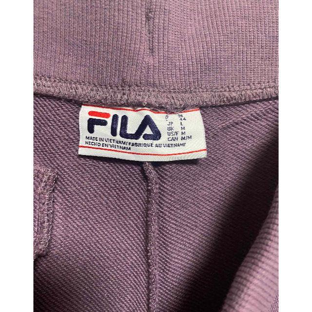 FILA(フィラ)の新品 L ★ FILA レディース フレンチテリー ジョガー パンツ プラム レディースのパンツ(その他)の商品写真