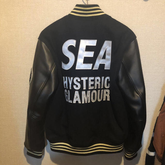 HYSTERIC GLAMOUR - wind and sea hysteric glamour キムタク スタジャンの通販 by x