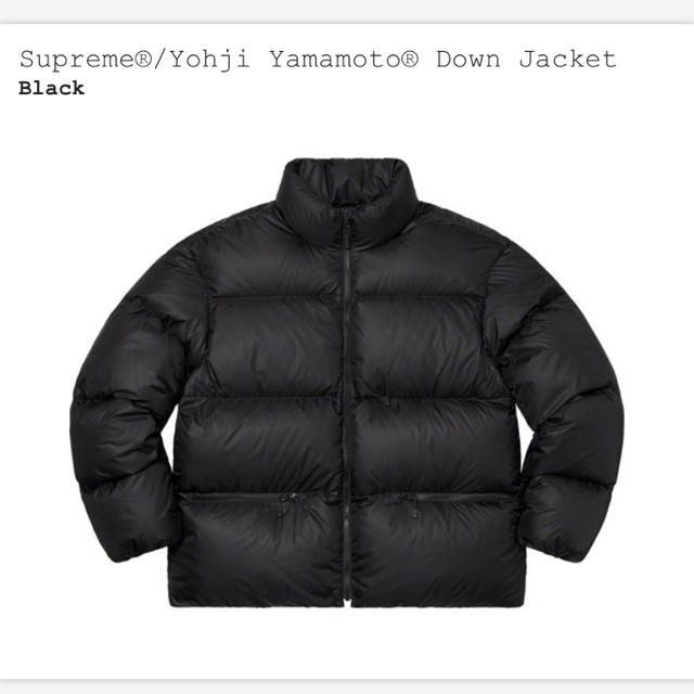 Supreme/Yohji Yamamoto Down Jacket 黒 L Supreme/Yohji Yamamoto Down Jacket 黒 L