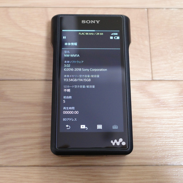 SONY - NW-WM1A