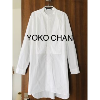 ☆出品10/4迄☆YOKO  CHAN  タキシード シャツ　2019SS(シャツ/ブラウス(長袖/七分))