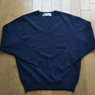 バーバリー(BURBERRY)の【BURBERRY】Vネックニット(ニット/セーター)