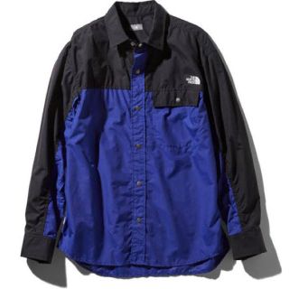 ザノースフェイス(THE NORTH FACE)のノースフェイス　ヌプシシャツ  アズテックブルー(シャツ)