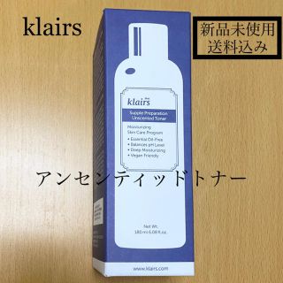 【klairs】クレアス　アンセンティッドトナー　180mL(化粧水/ローション)