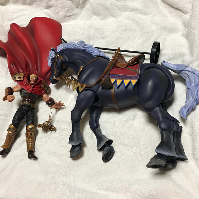 フィギュア北斗の拳 羅王 黒王号 海洋堂 アクションフィギュア